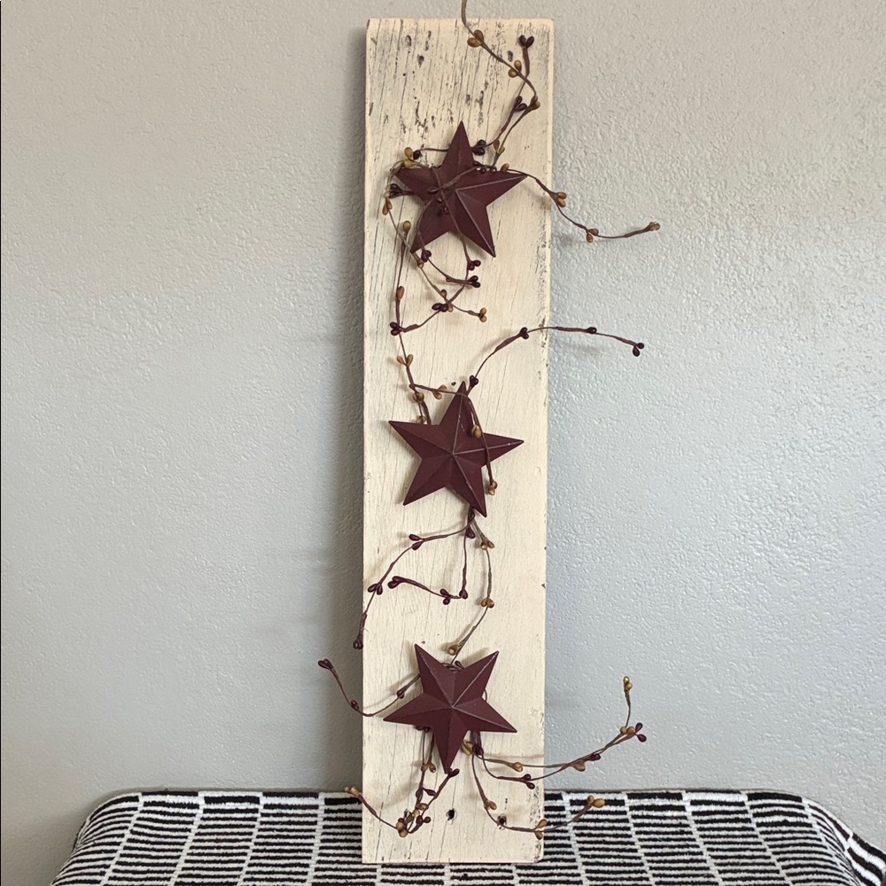 Patriotic Rustic Star Wall Decor